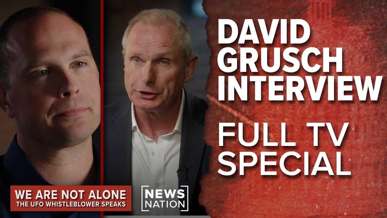 UFO whistleblower David Grusch: 